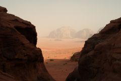 Wadi Rum também é conhecido como o &quot;Vale da Lua&quot;
