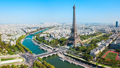 Torre Eiffel em Paris, França