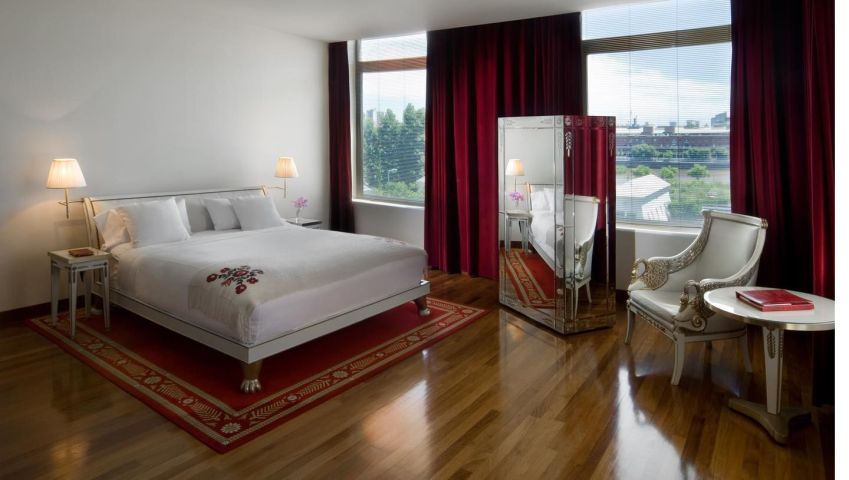 Suíte do hotel Faena, em Buenos Aires. Previsão de construção da marca no Brasil é para fim de 2024 / Divulgação