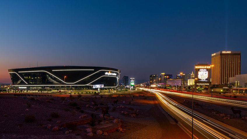 Allegiant Stadium custou US$ 1,9 bilhão e é um dos mais modernos estádios do mundo / James Marvin Phelps