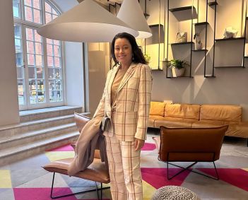 Daniela Filomeno no Nobis Hotel, em Copenhague
