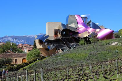 Sede da Marqués de Riscal, em Rioja, na Espanha
